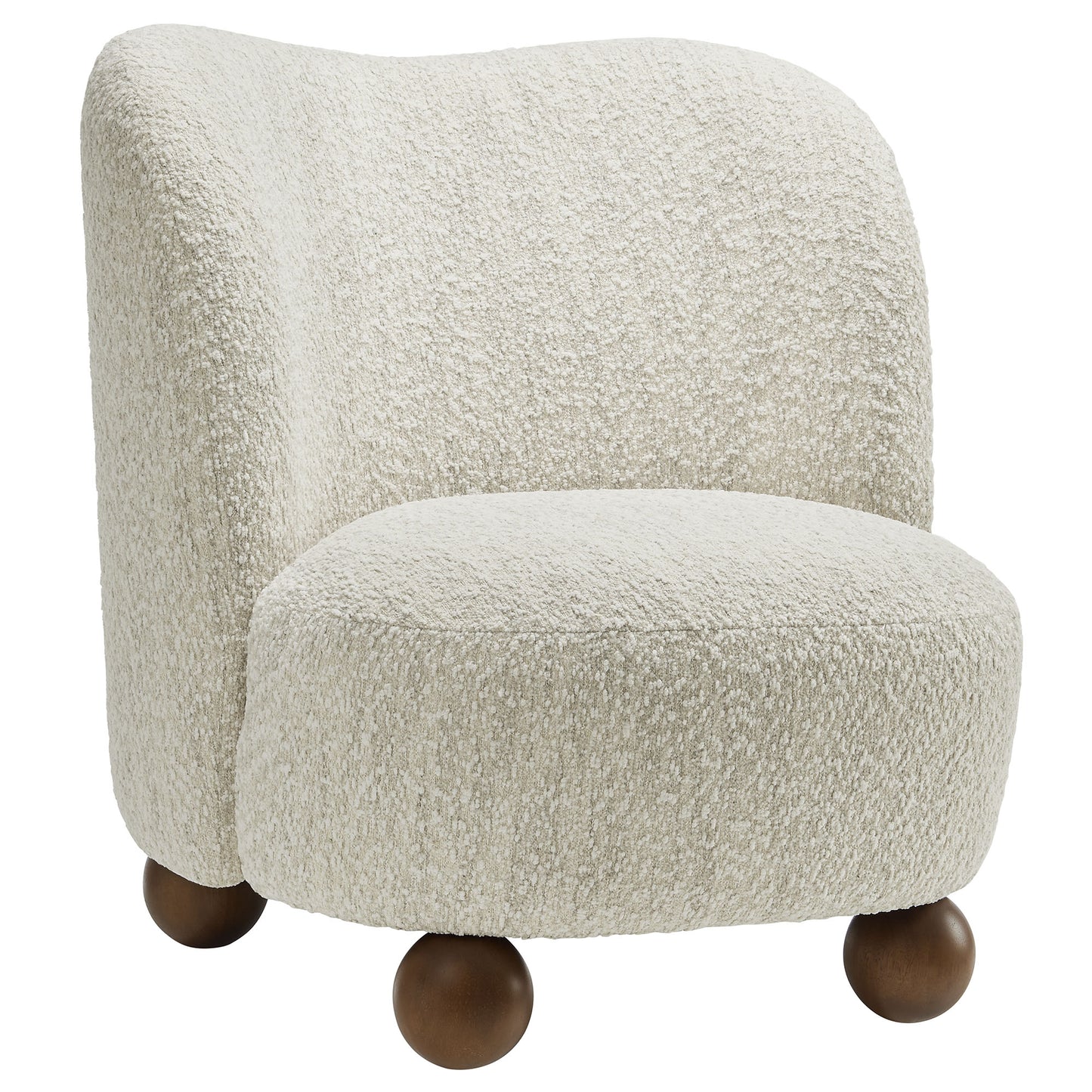 Monroe Accent Chair by Modway - Boucle Fabric & Performance Velvet Options