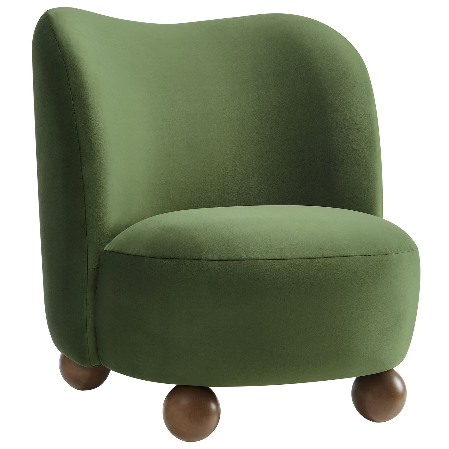 Monroe Accent Chair by Modway - Boucle Fabric & Performance Velvet Options