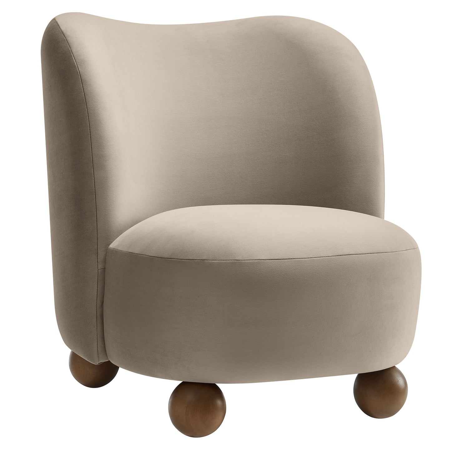 Monroe Accent Chair by Modway - Boucle Fabric & Performance Velvet Options