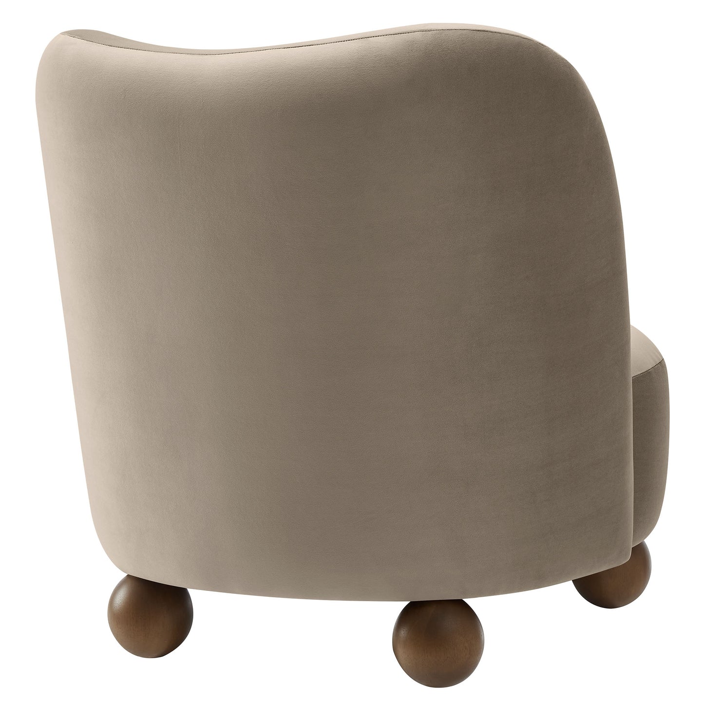 Monroe Accent Chair by Modway - Boucle Fabric & Performance Velvet Options