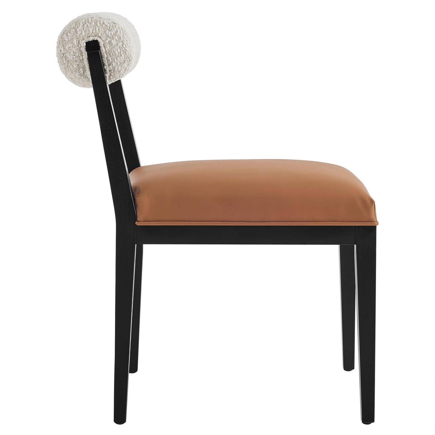 Kai Boucle and Fabric Dining Chair by Modway