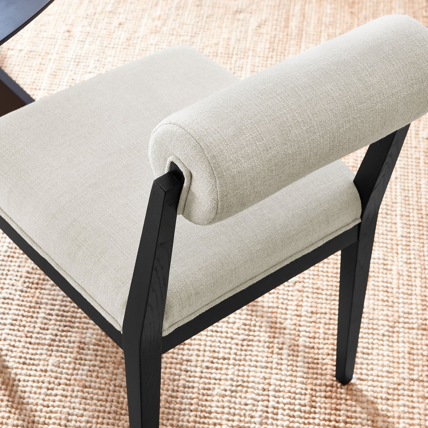 Kai Boucle and Fabric Dining Chair by Modway