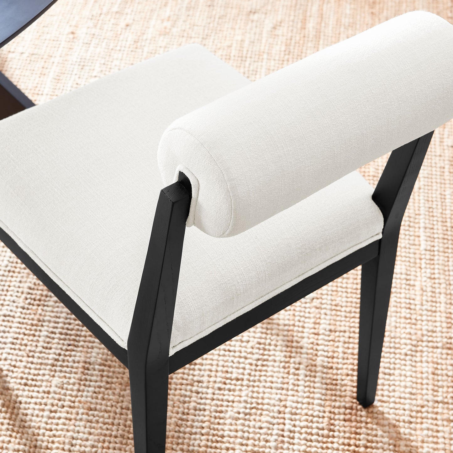 Kai Boucle and Fabric Dining Chair by Modway