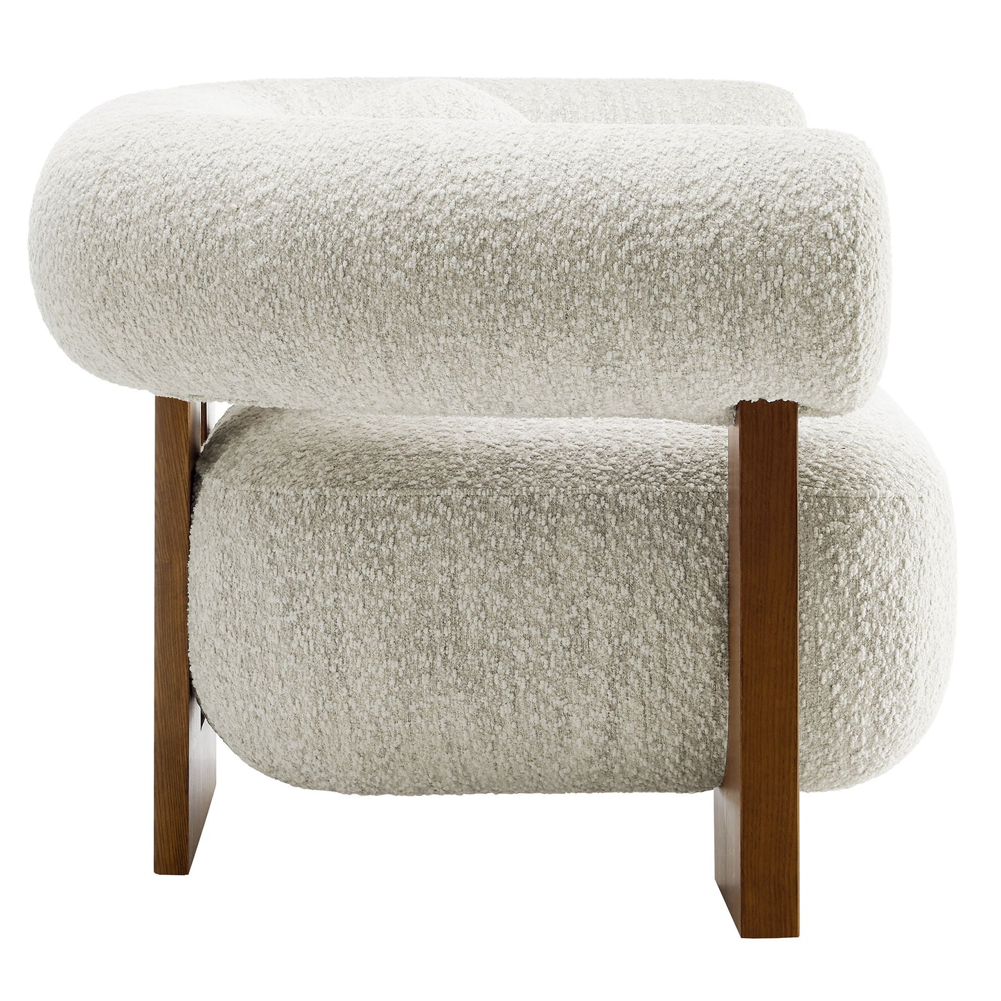 Jace Accent Chair by Modway - Faux Fur and Boucle Fabric Options