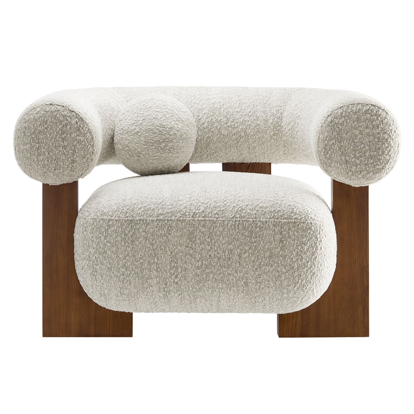 Jace Accent Chair by Modway - Faux Fur and Boucle Fabric Options