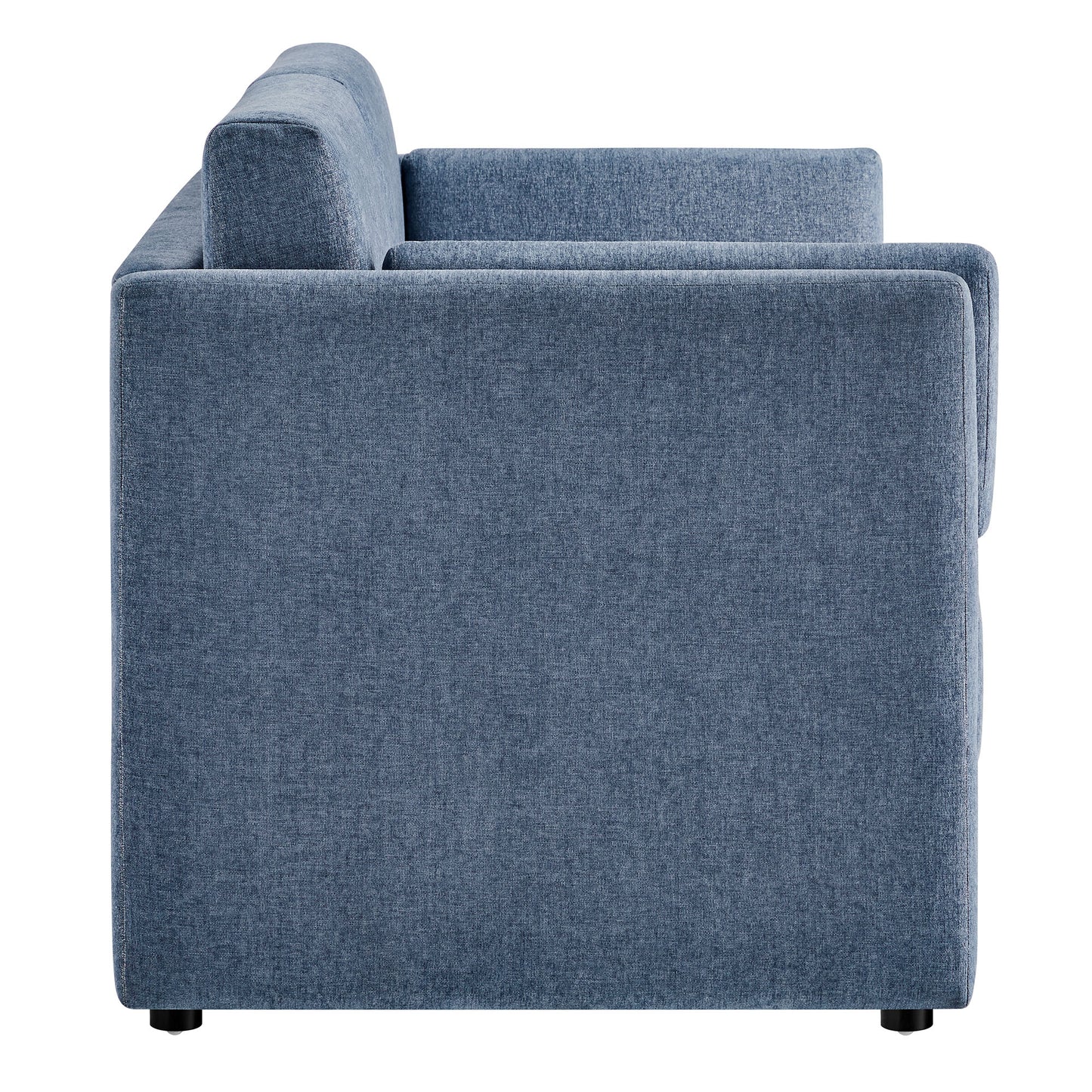 Linden Upholstered Heathered Chenille Sofa by Modway