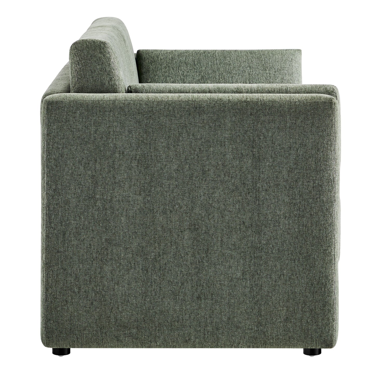 Linden Upholstered Heathered Chenille Sofa by Modway