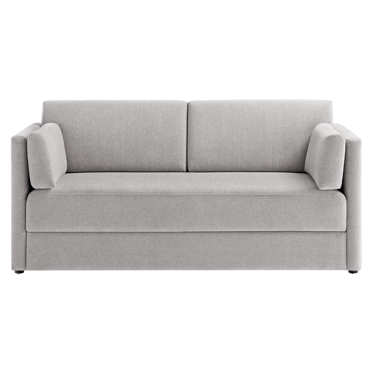 Linden Upholstered Heathered Chenille Sofa by Modway