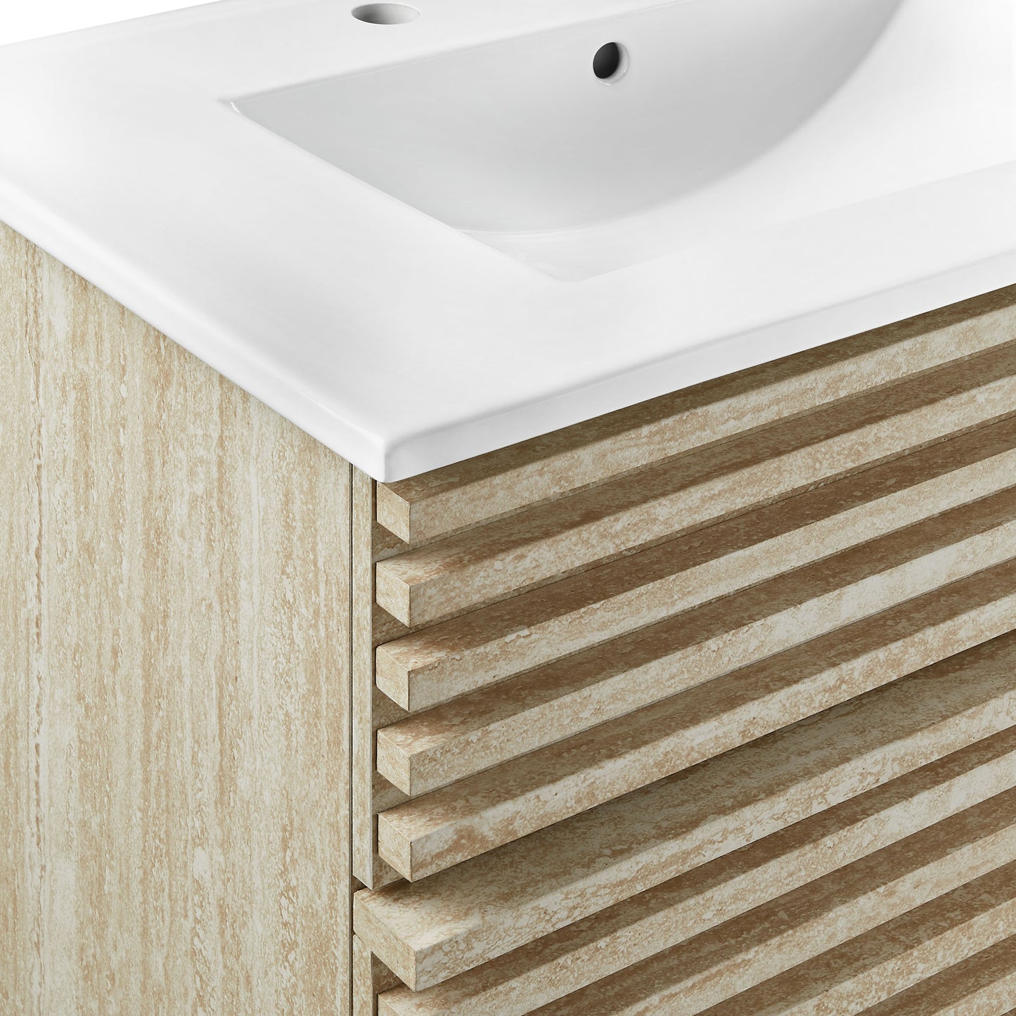 Render 30" Bathroom Vanity With Sink by Modway EEI-7048-WHI