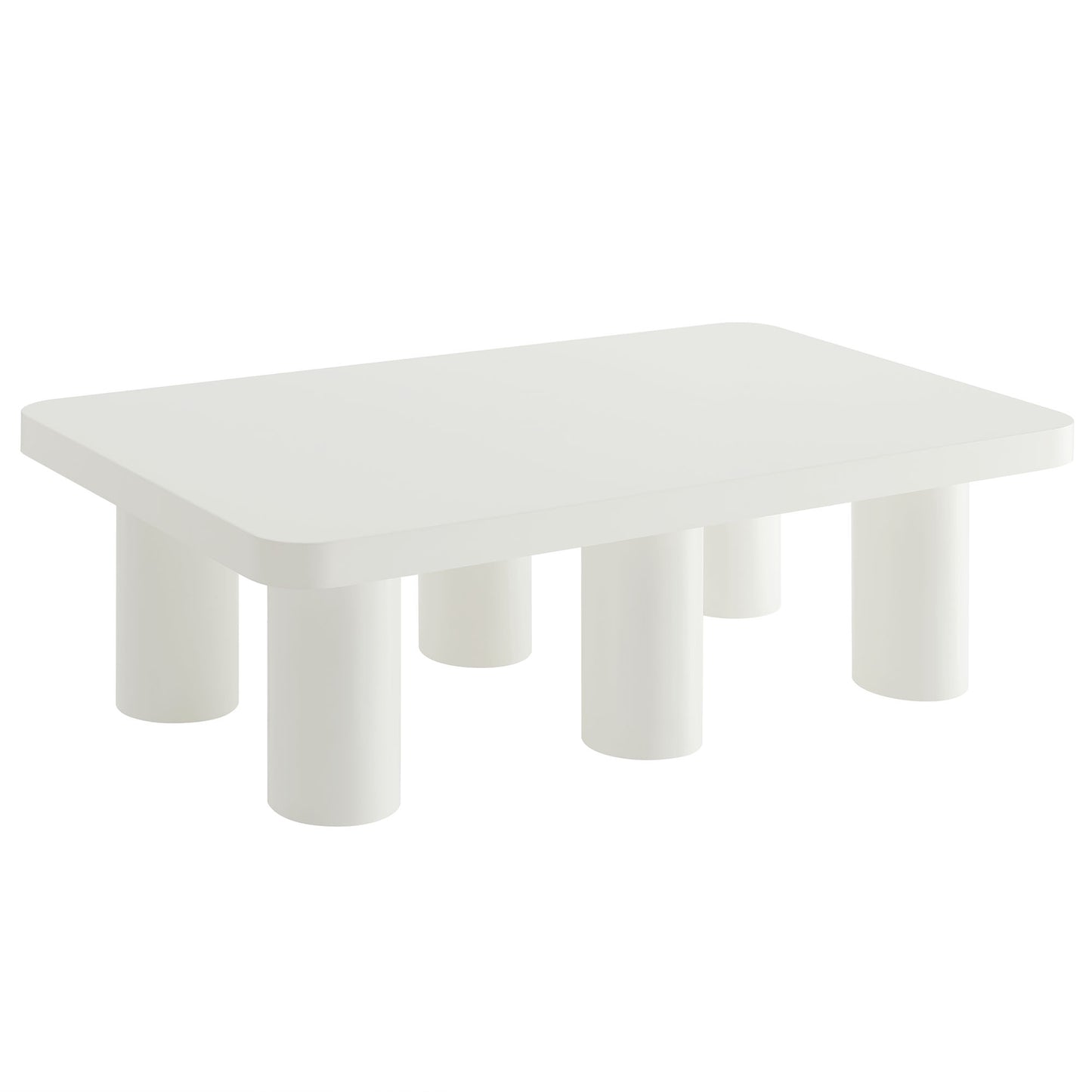 Cleo 54” Rectangular Coffee Table by Modway EEI-7072-WHI