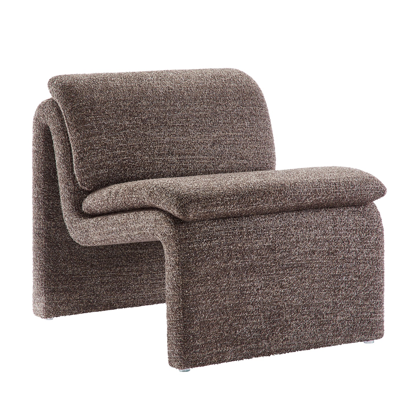 Dune Boucle Upholstered Armless Accent Chair by Modway EEI-7103