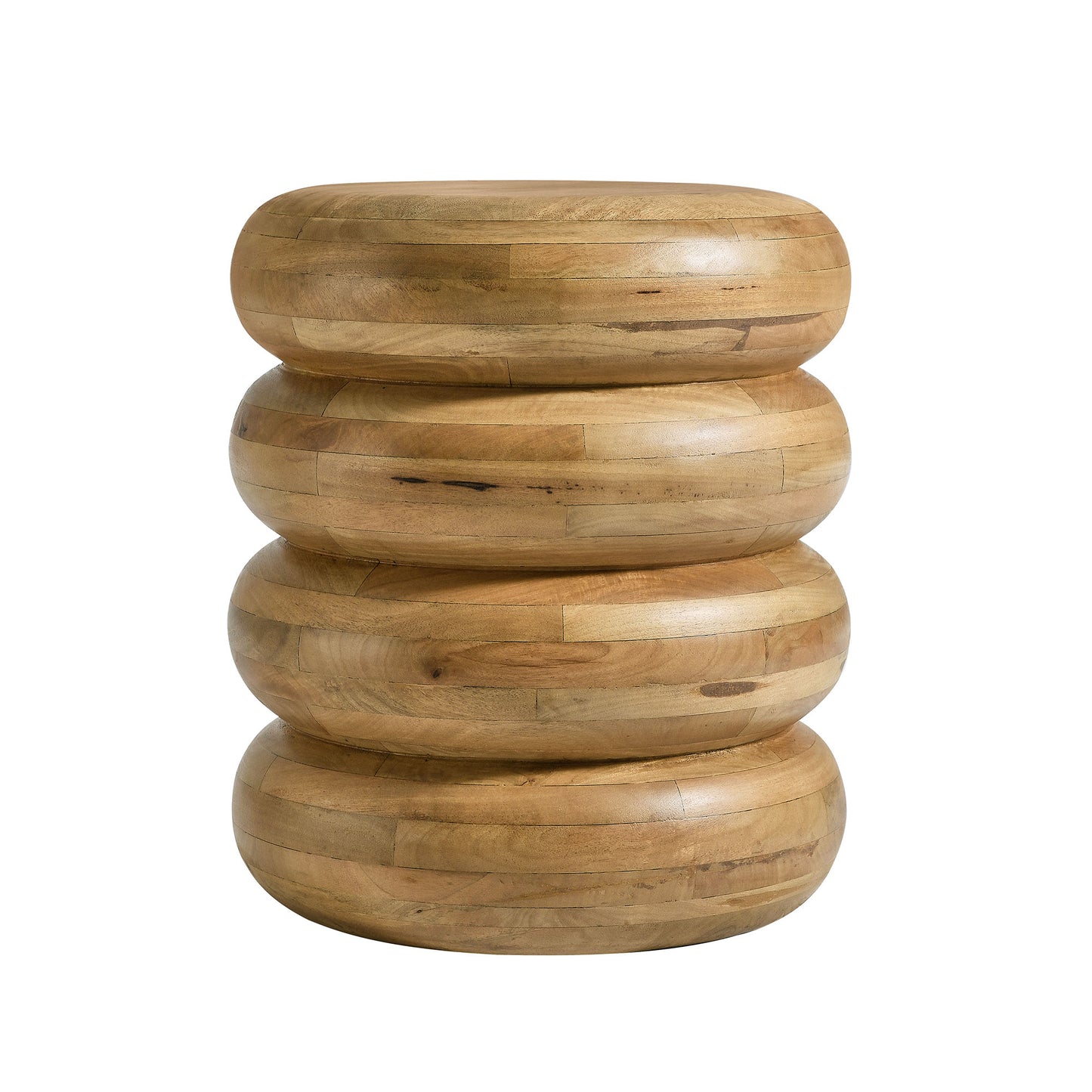 Ellery Round Stacked Wood Side Table by Modway EEI-7106