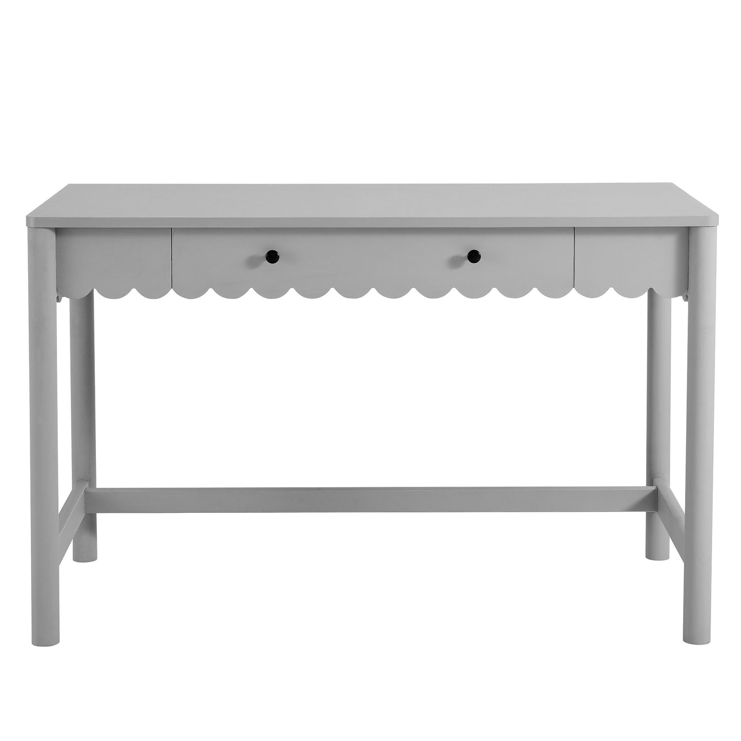 Emmeline 1-Drawer Scallop Writing Desk by Modway EEI-7155-LGR