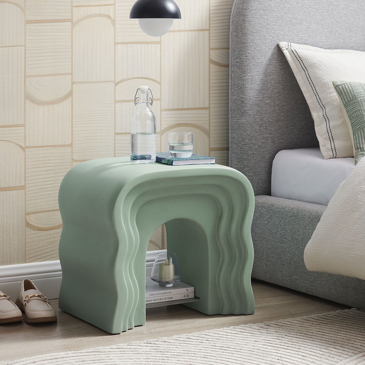 Jorin Squiggle Side Table by Modway EEI-7171