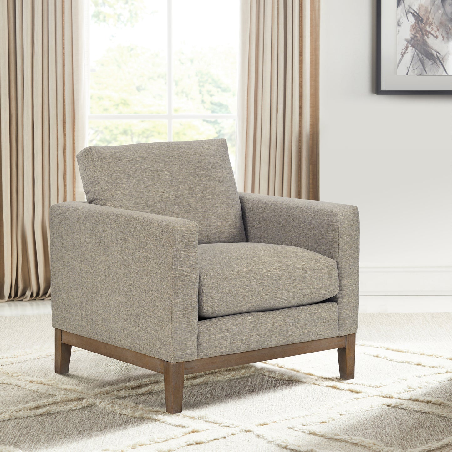 Donna 35" Upholstered Accent Chair