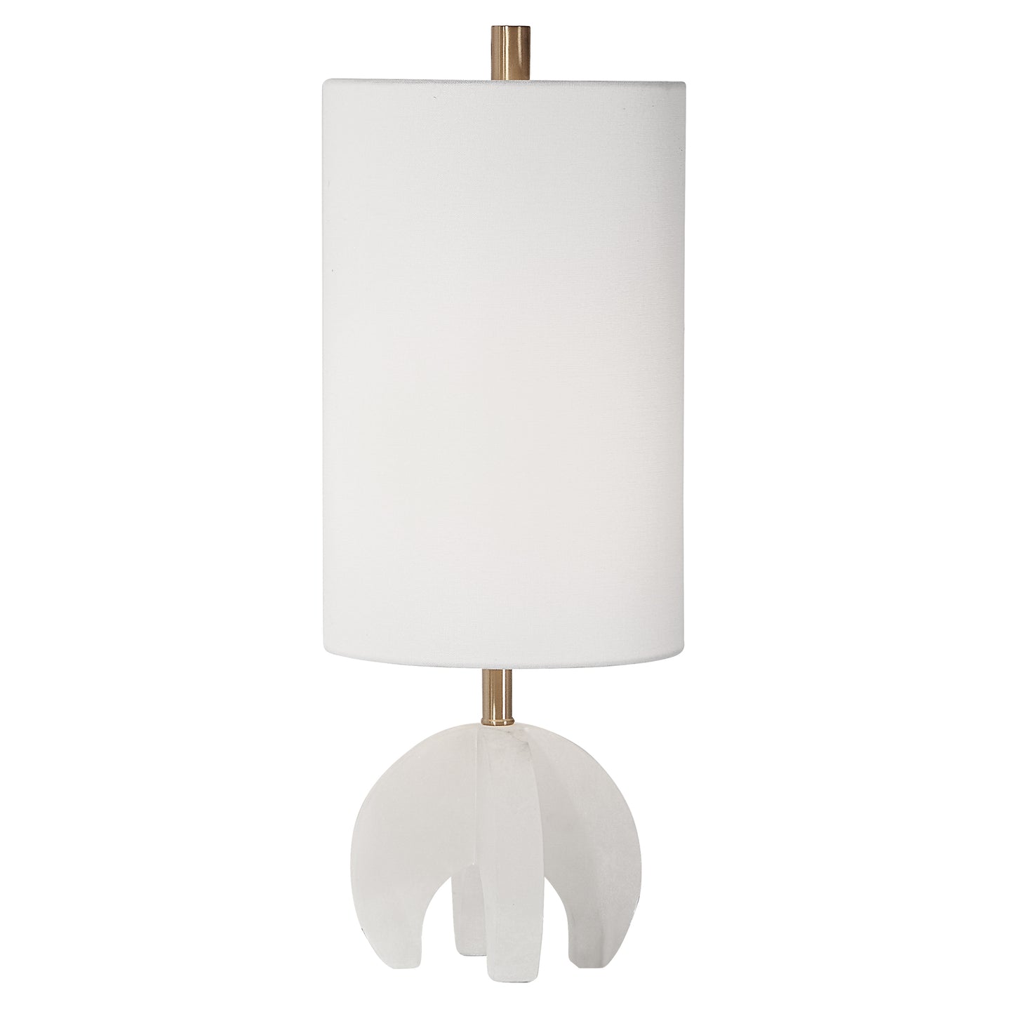 Uttermost Alanea White Buffet Lamp