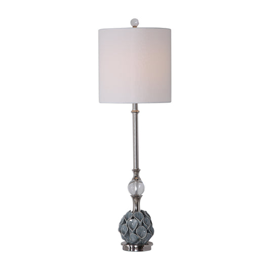 Uttermost Elody Blue Gray Buffet Lamp