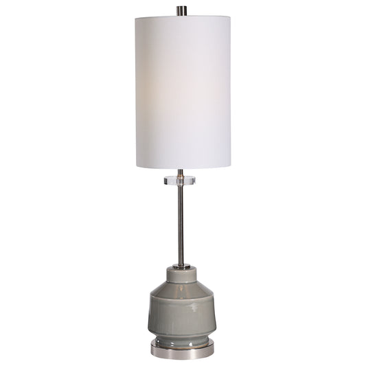 Uttermost Porter Warm Gray Buffet Lamp