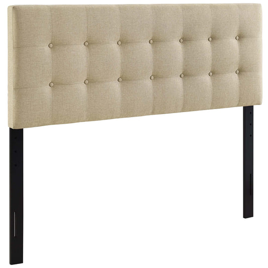 Emily Upholstered Headboard by Modway - Full, King, Queen, Twin, Vinyl, Fabric