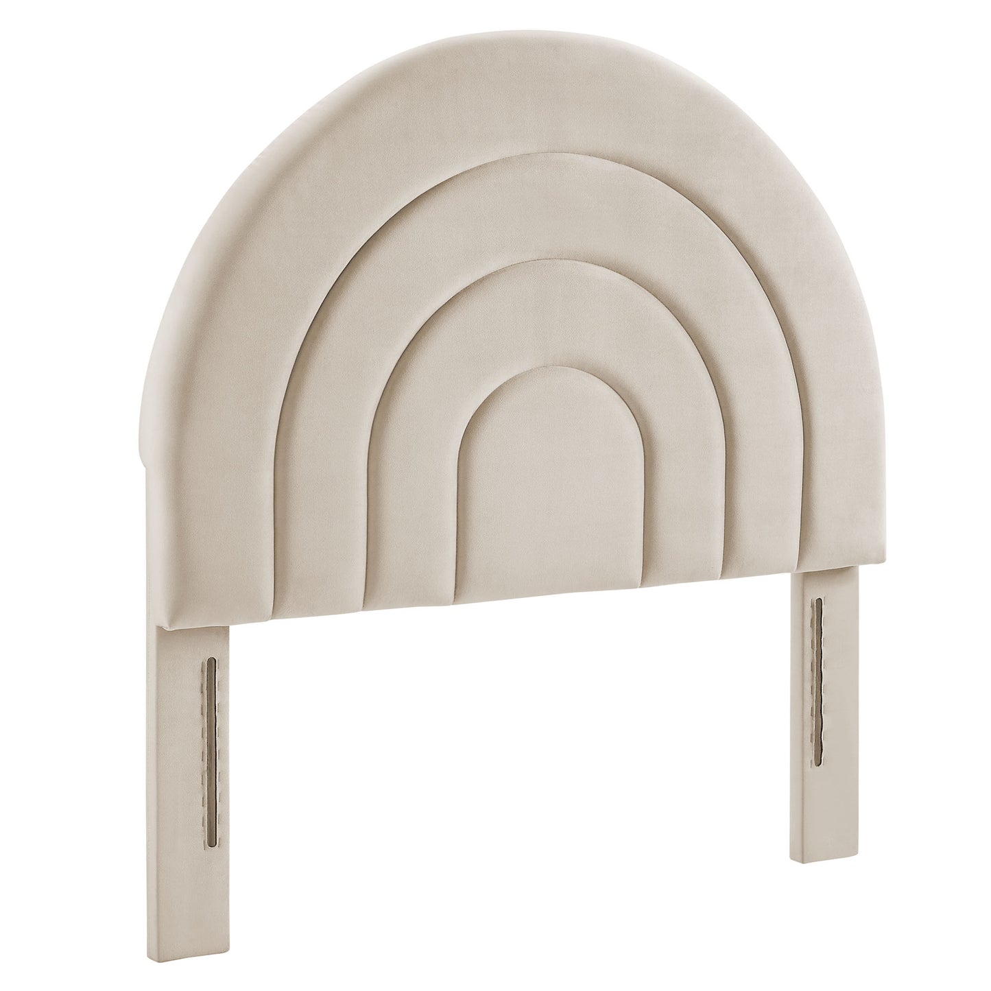 Solana Arched Performance Velvet Headboard by Modway - Full, King, Queen, Twin