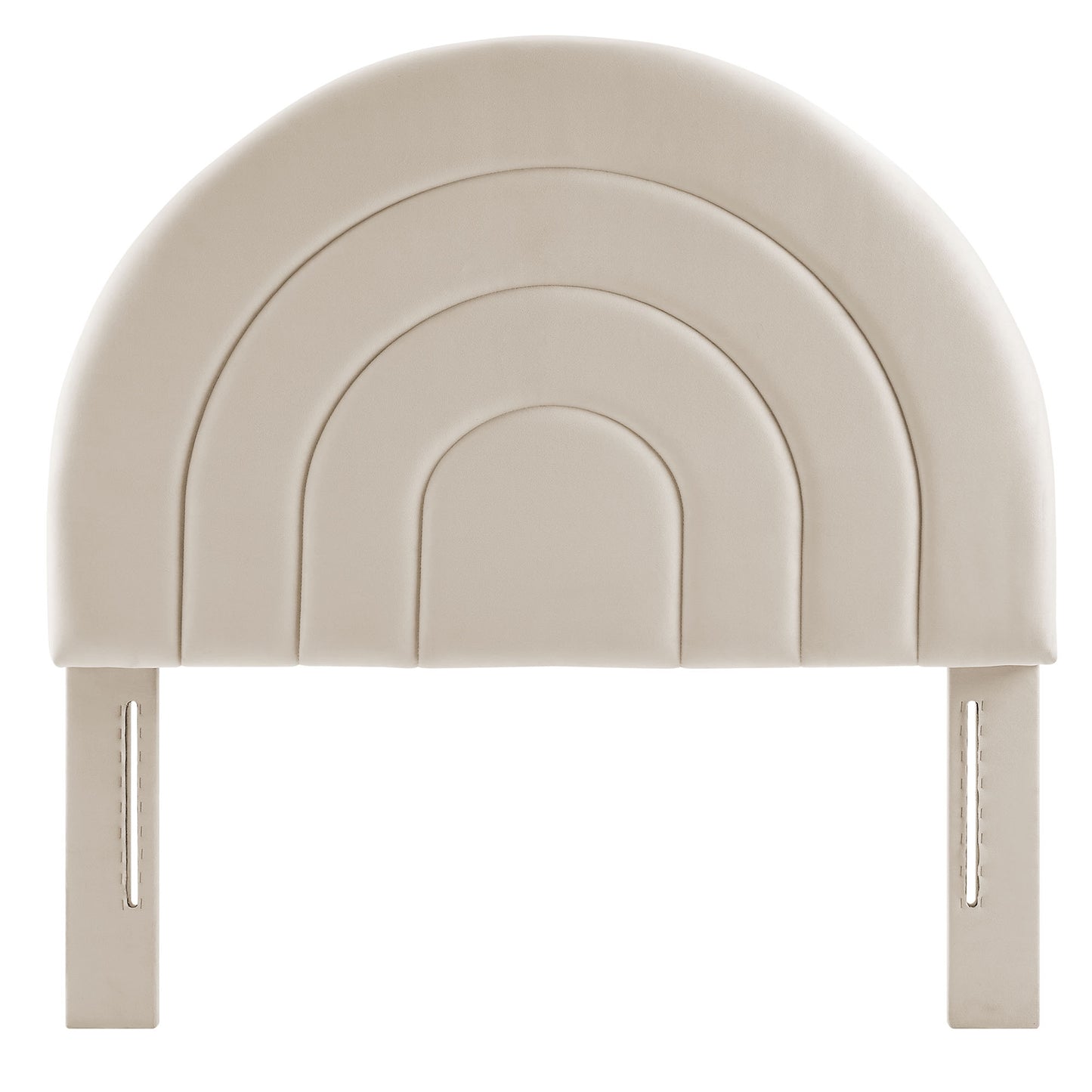 Solana Arched Performance Velvet Headboard by Modway - Full, King, Queen, Twin