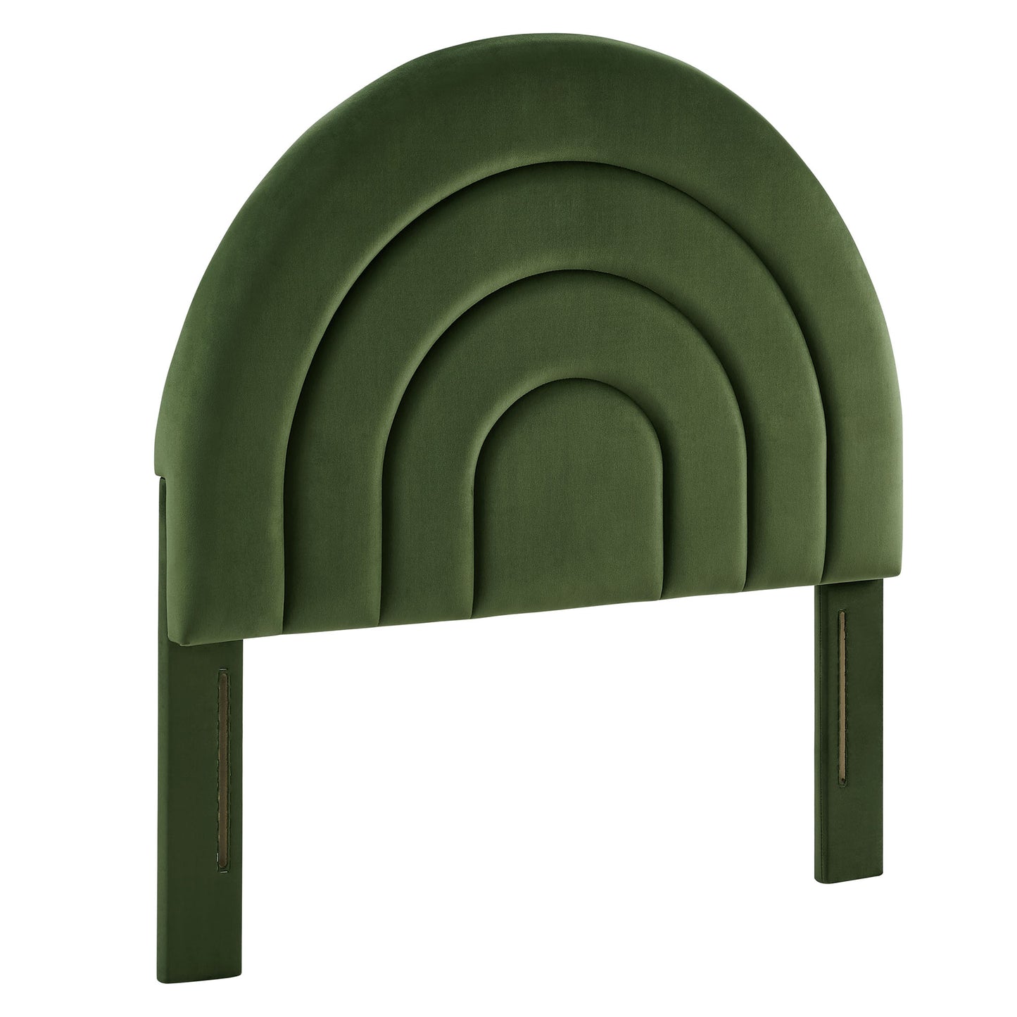 Solana Arched Performance Velvet Headboard by Modway - Full, King, Queen, Twin