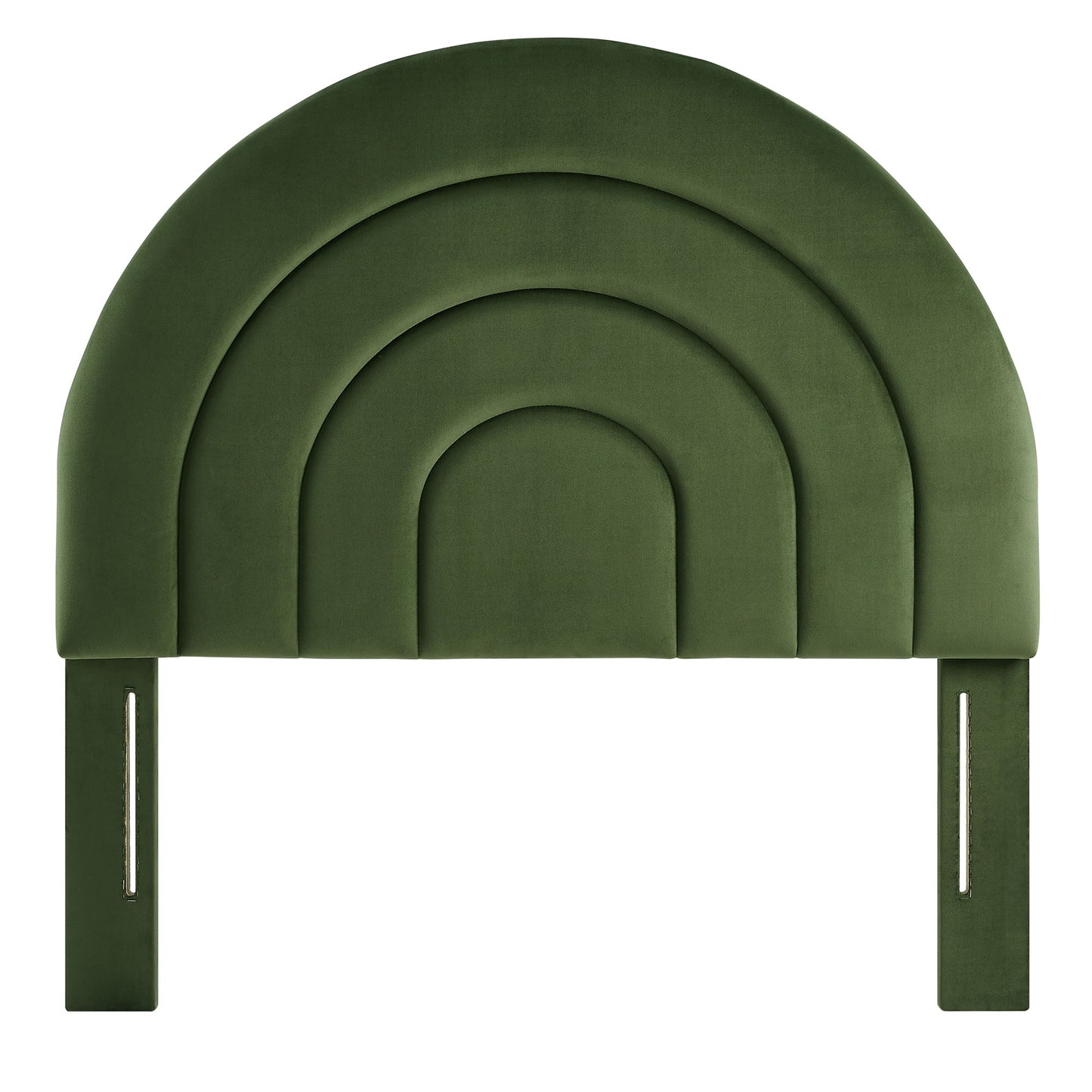 Solana Arched Performance Velvet Headboard by Modway - Full, King, Queen, Twin