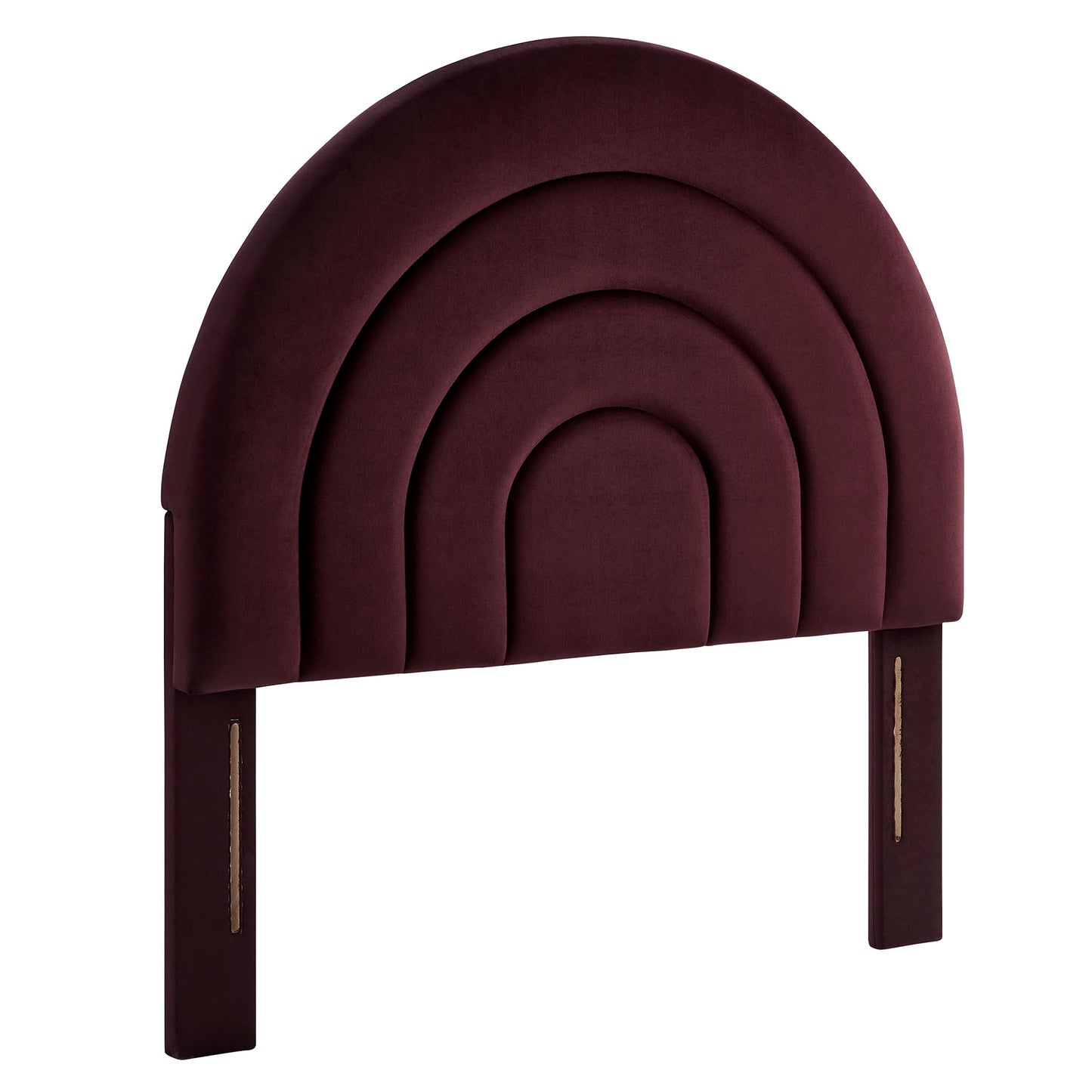 Solana Arched Performance Velvet Headboard by Modway - Full, King, Queen, Twin