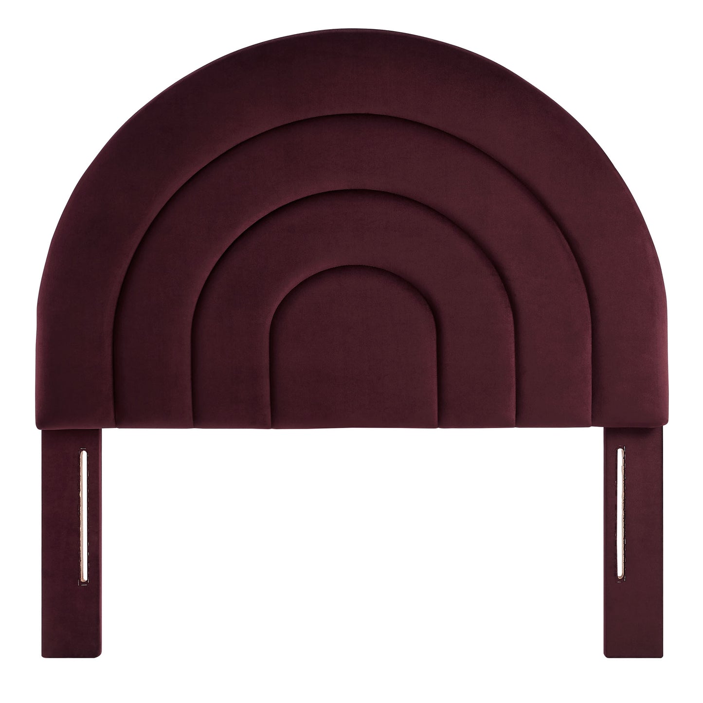 Solana Arched Performance Velvet Headboard by Modway - Full, King, Queen, Twin