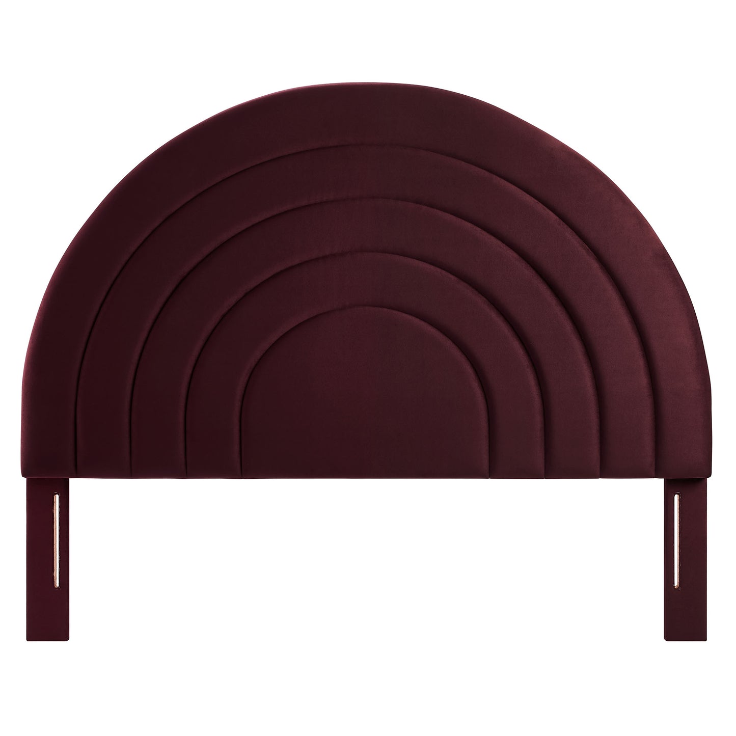 Solana Arched Performance Velvet Headboard by Modway - Full, King, Queen, Twin