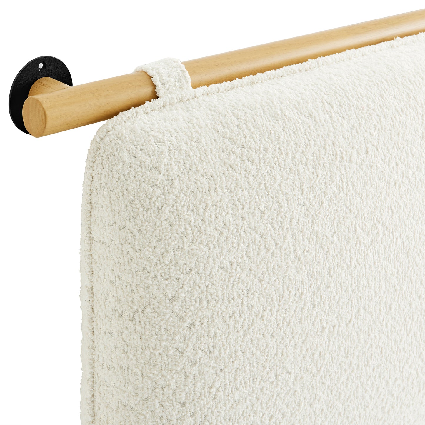 Anela Wall-Mounted Chenille Upholstered Headboard by Modway