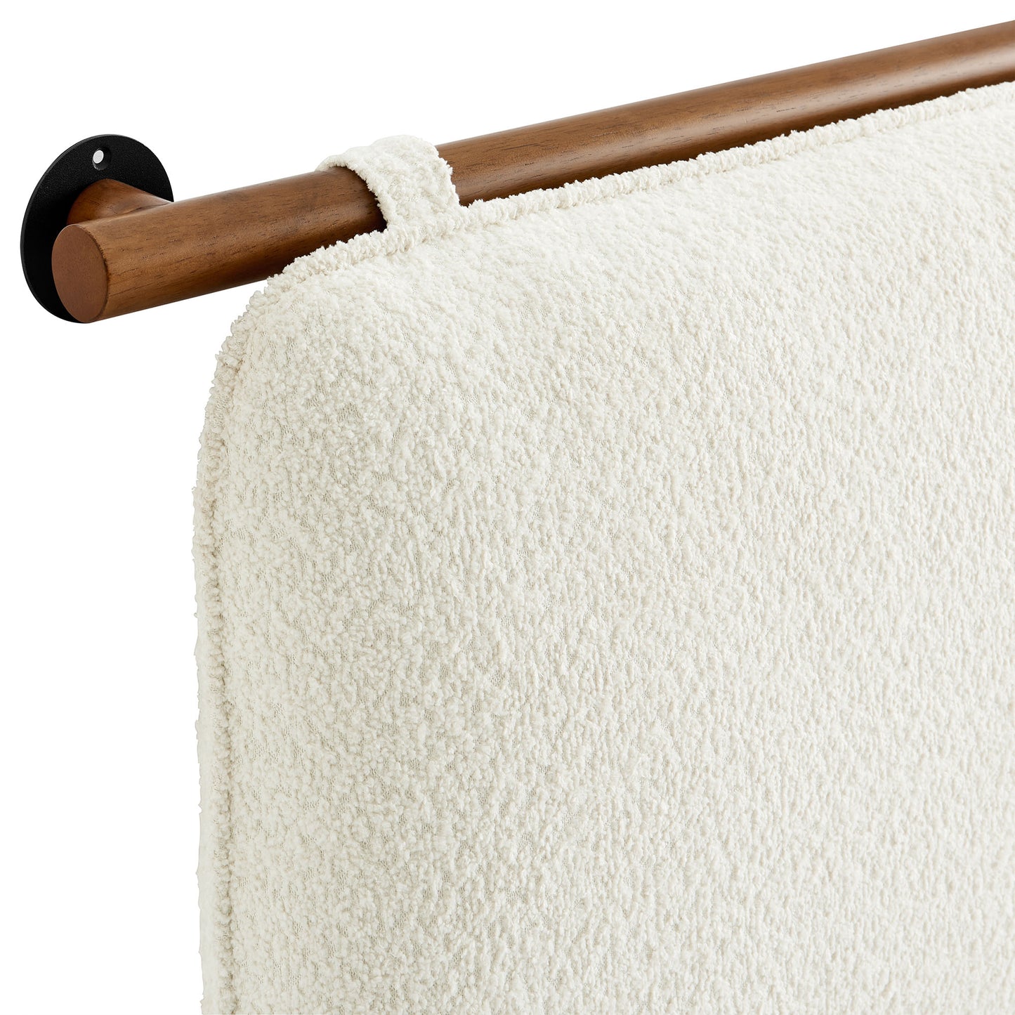 Anela Wall-Mounted Chenille Upholstered Headboard by Modway