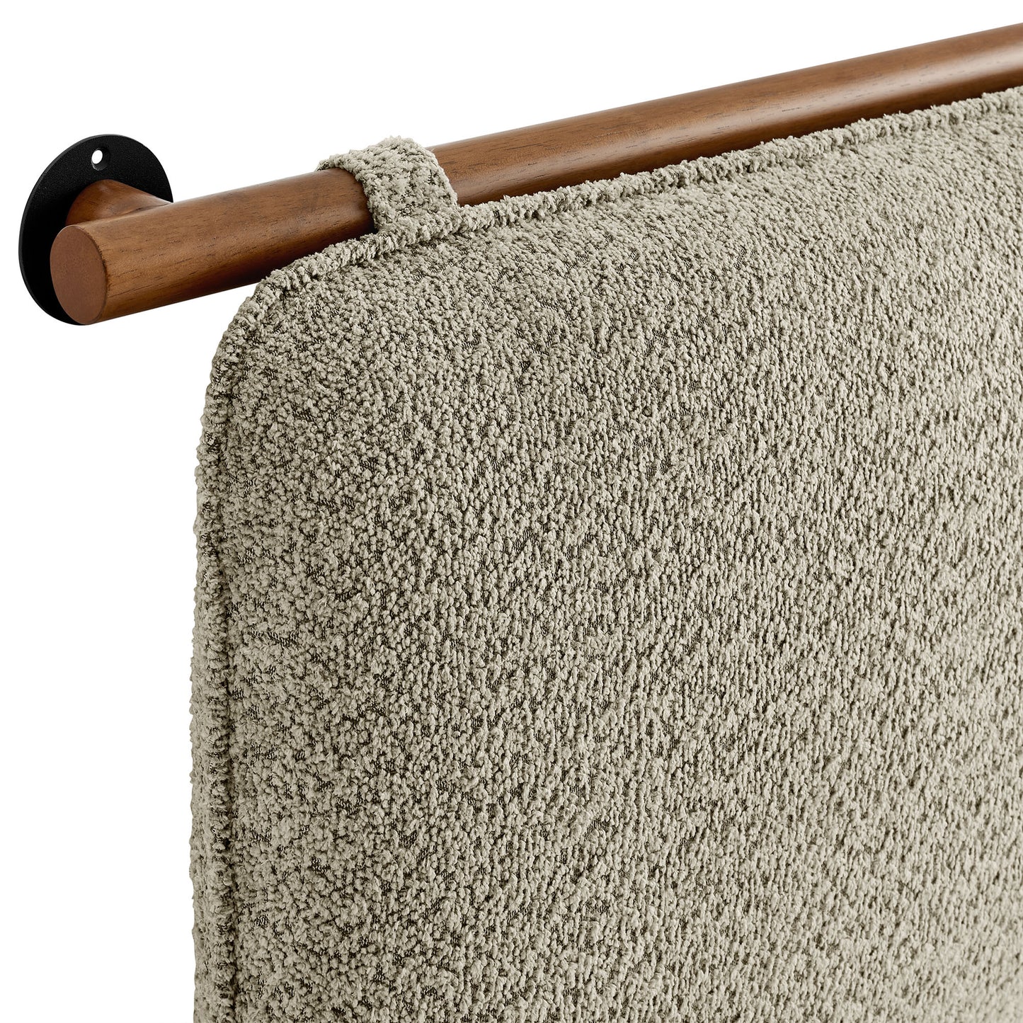 Anela Wall-Mounted Chenille Upholstered Headboard by Modway