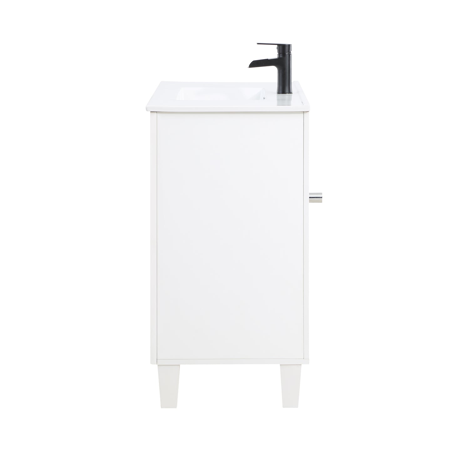 Manhattan Comfort Hyde 36" Bathroom Vanity Sink in White VS-3603-WH