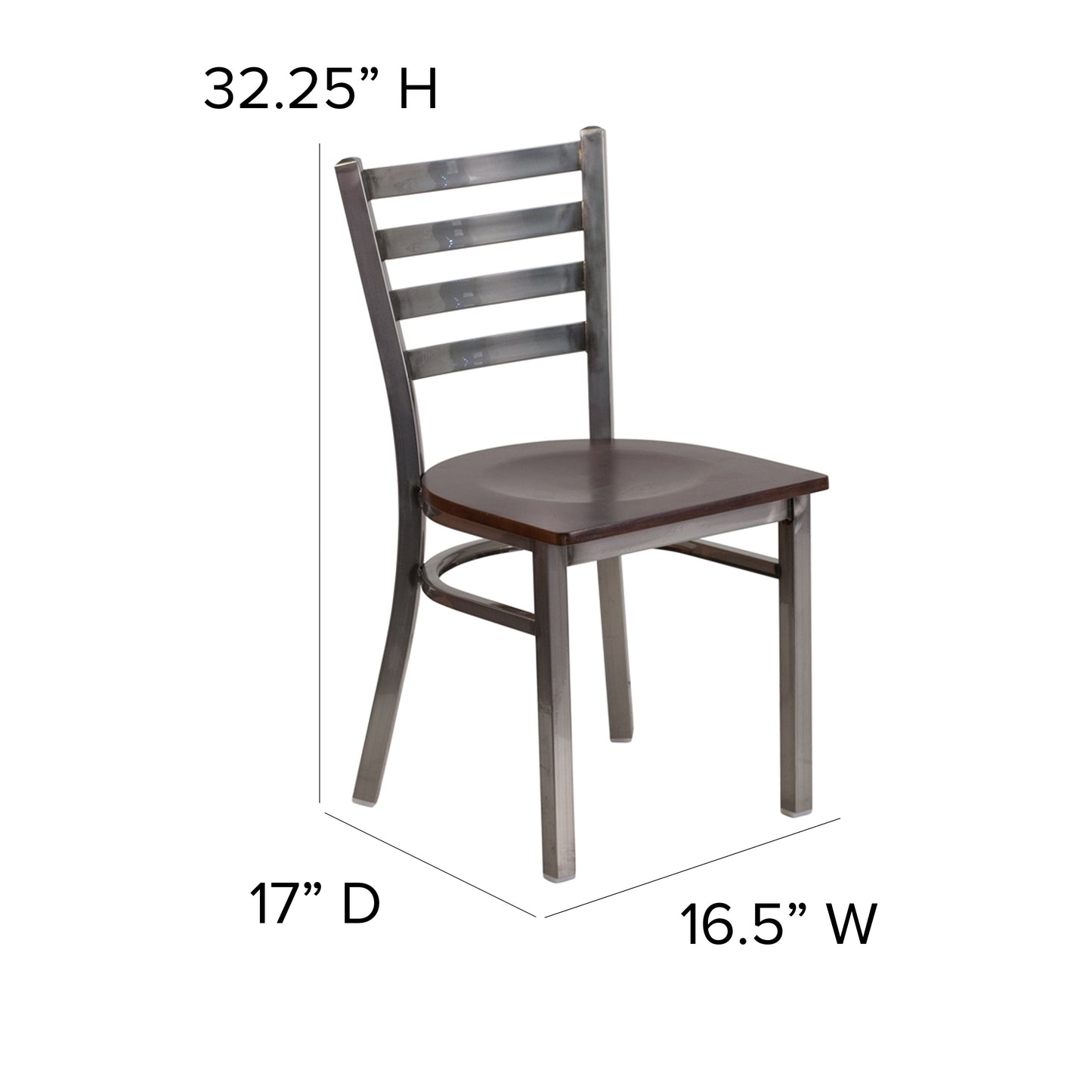 Metal Dining Chair for High Traffic Businesses