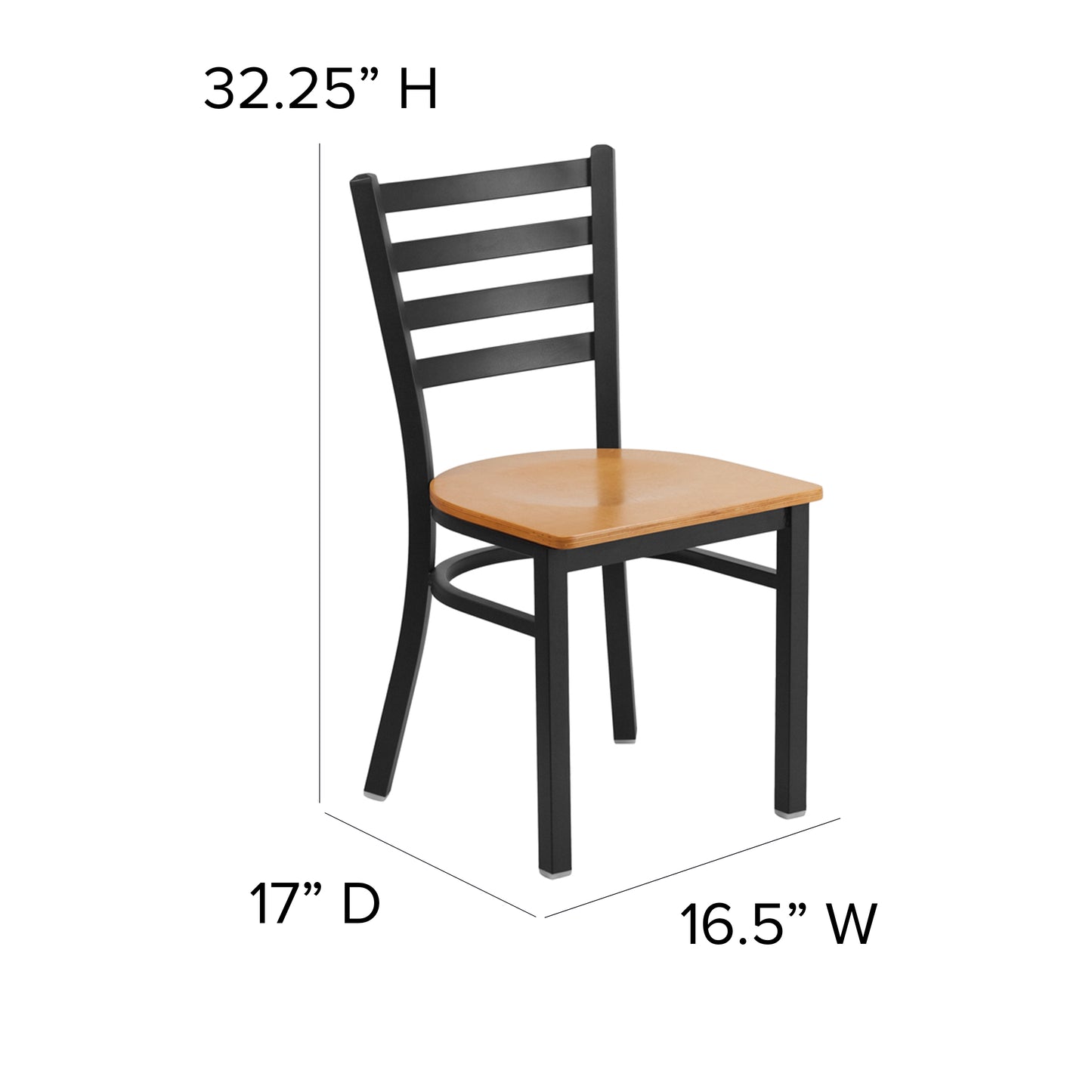 Metal Dining Chair for High Traffic Businesses