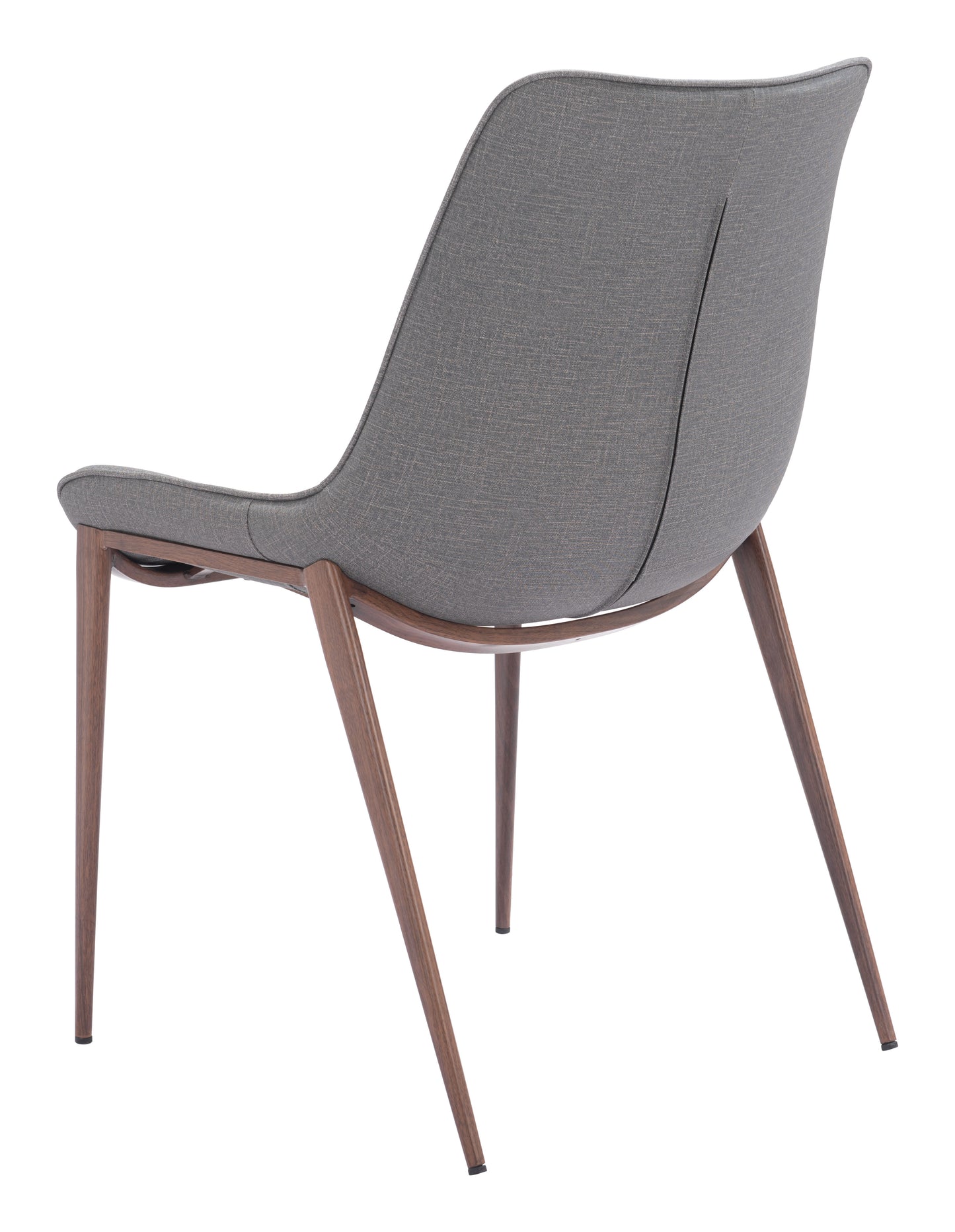 Magnus Dining Chair Slate Gray & Walnut