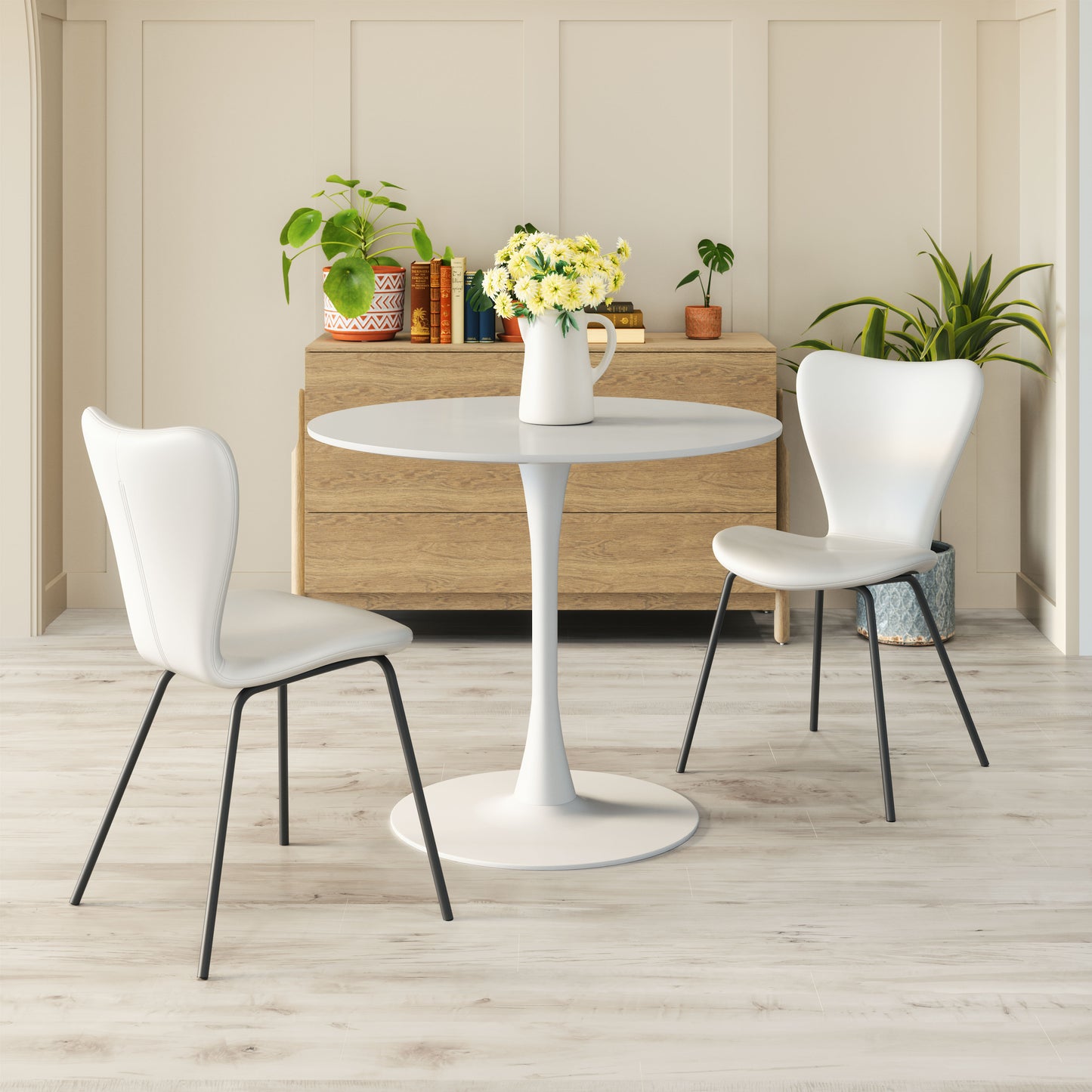 Torlo Dining Chair (Set of 2) White