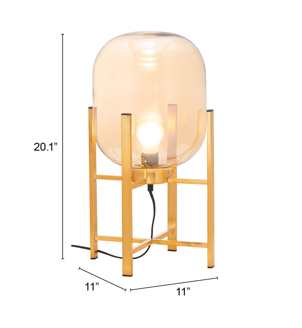 Wonderwall Table Lamp Gold