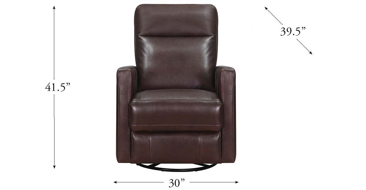 Ashby Power and Manual Headrest Recliner Collection with Swivel and Glider Options