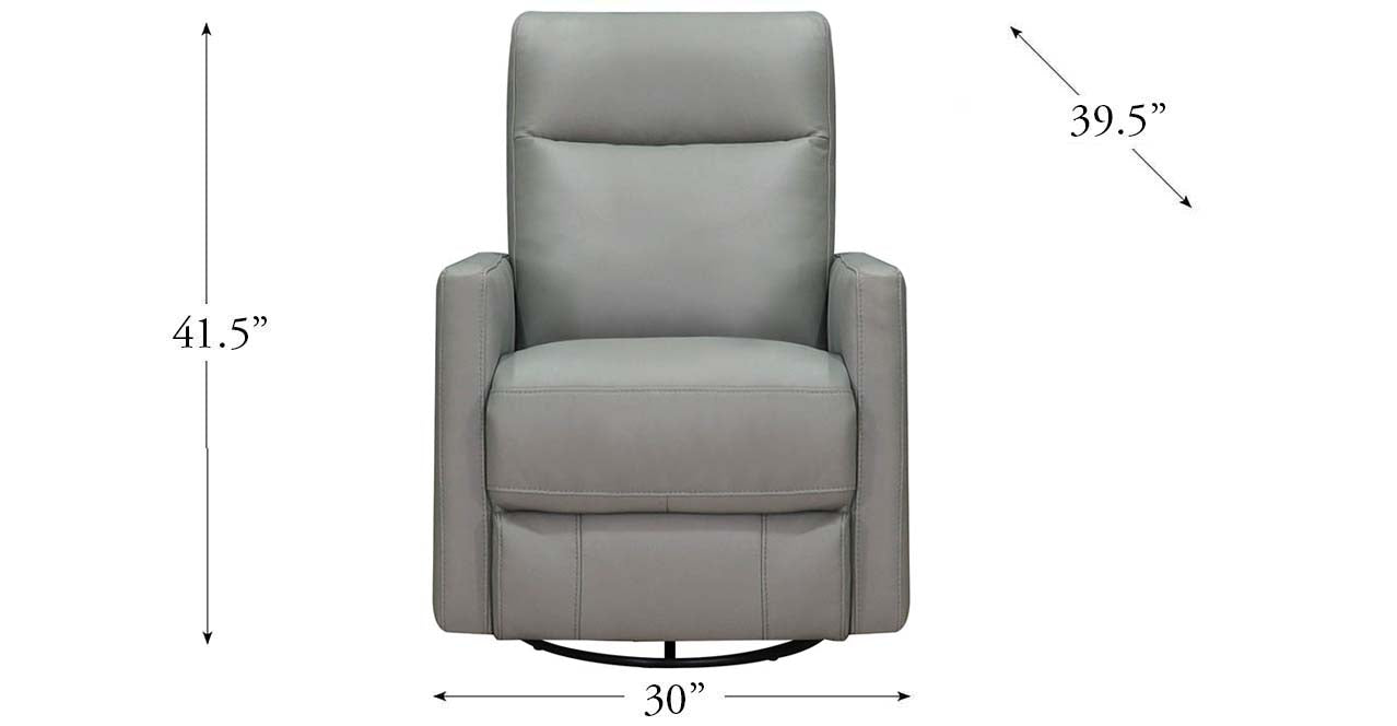 Ashby Power and Manual Headrest Recliner Collection with Swivel and Glider Options