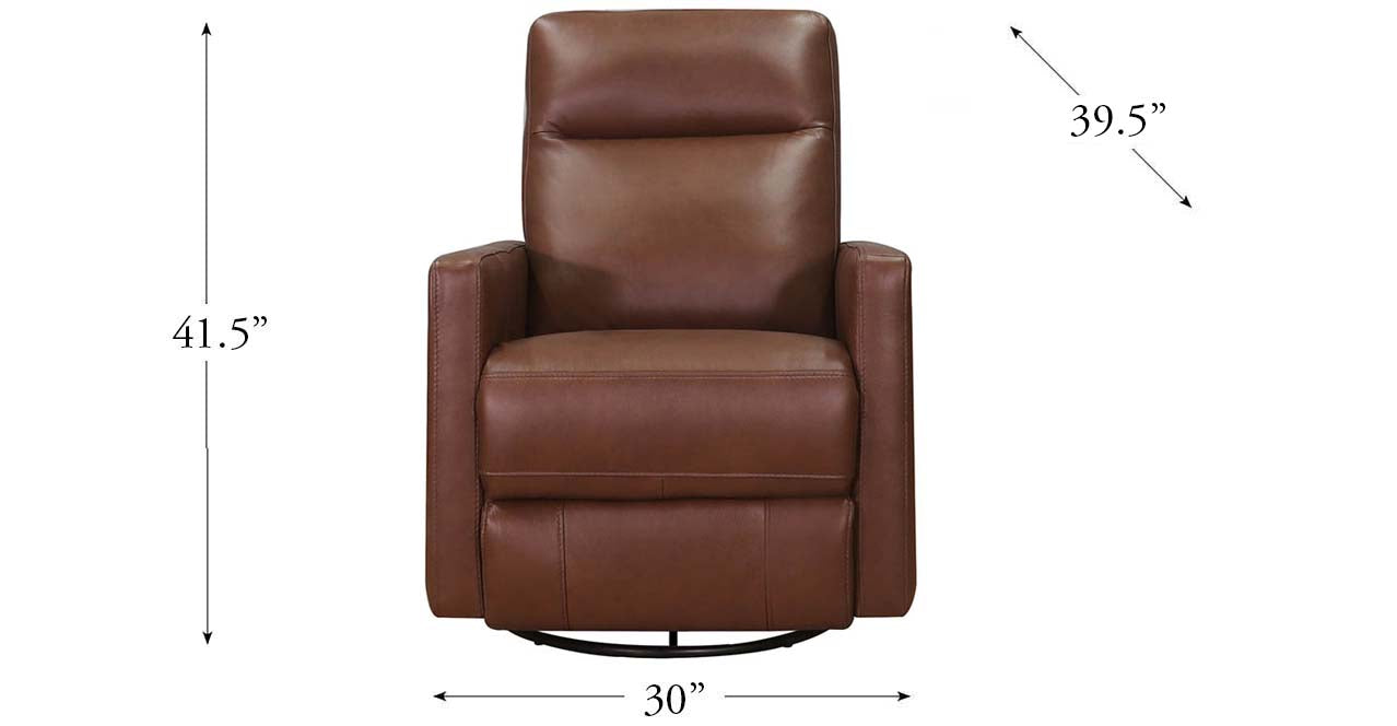 Ashby Power and Manual Headrest Recliner Collection with Swivel and Glider Options