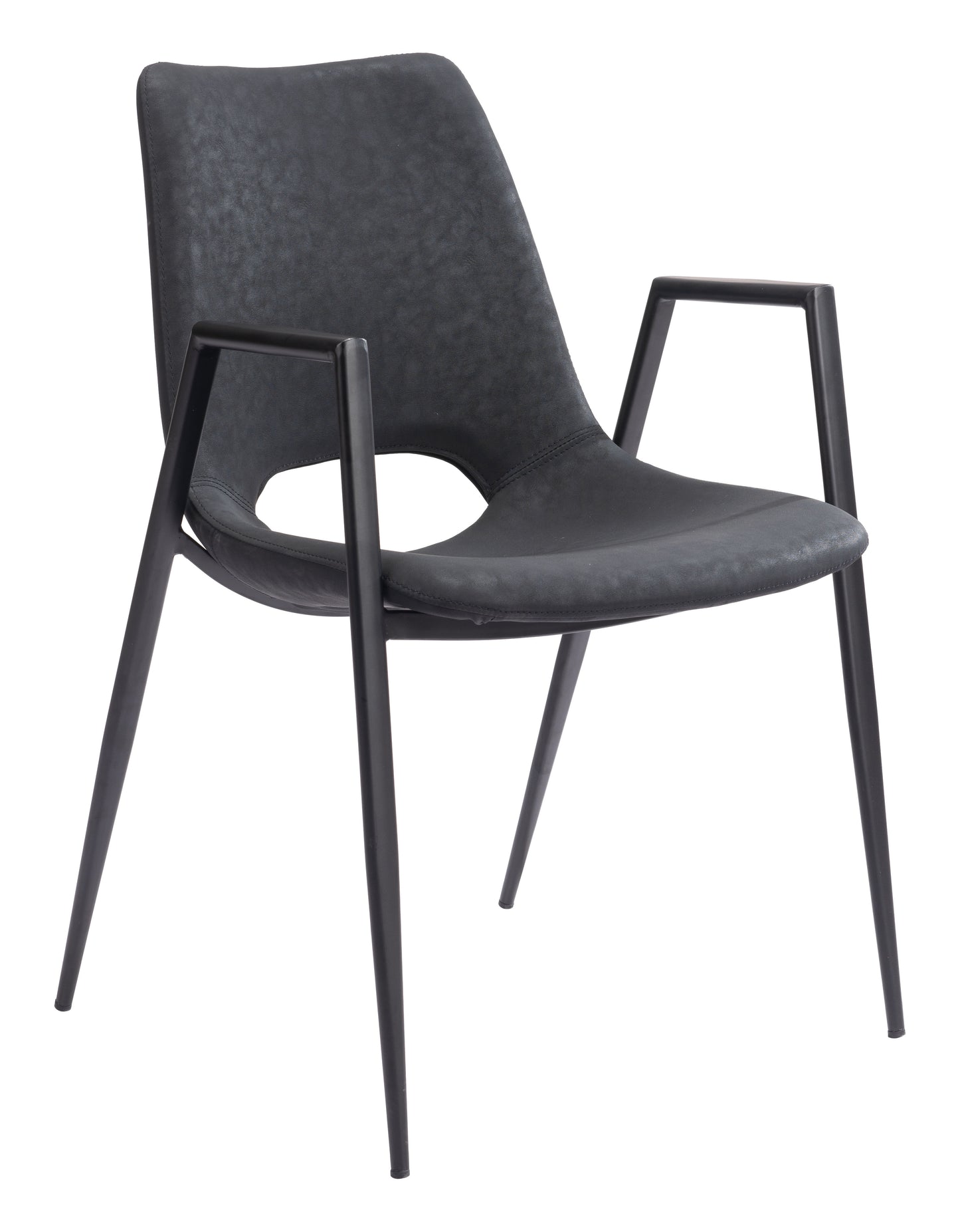 Desi Dining Chair (Set of 2) Black