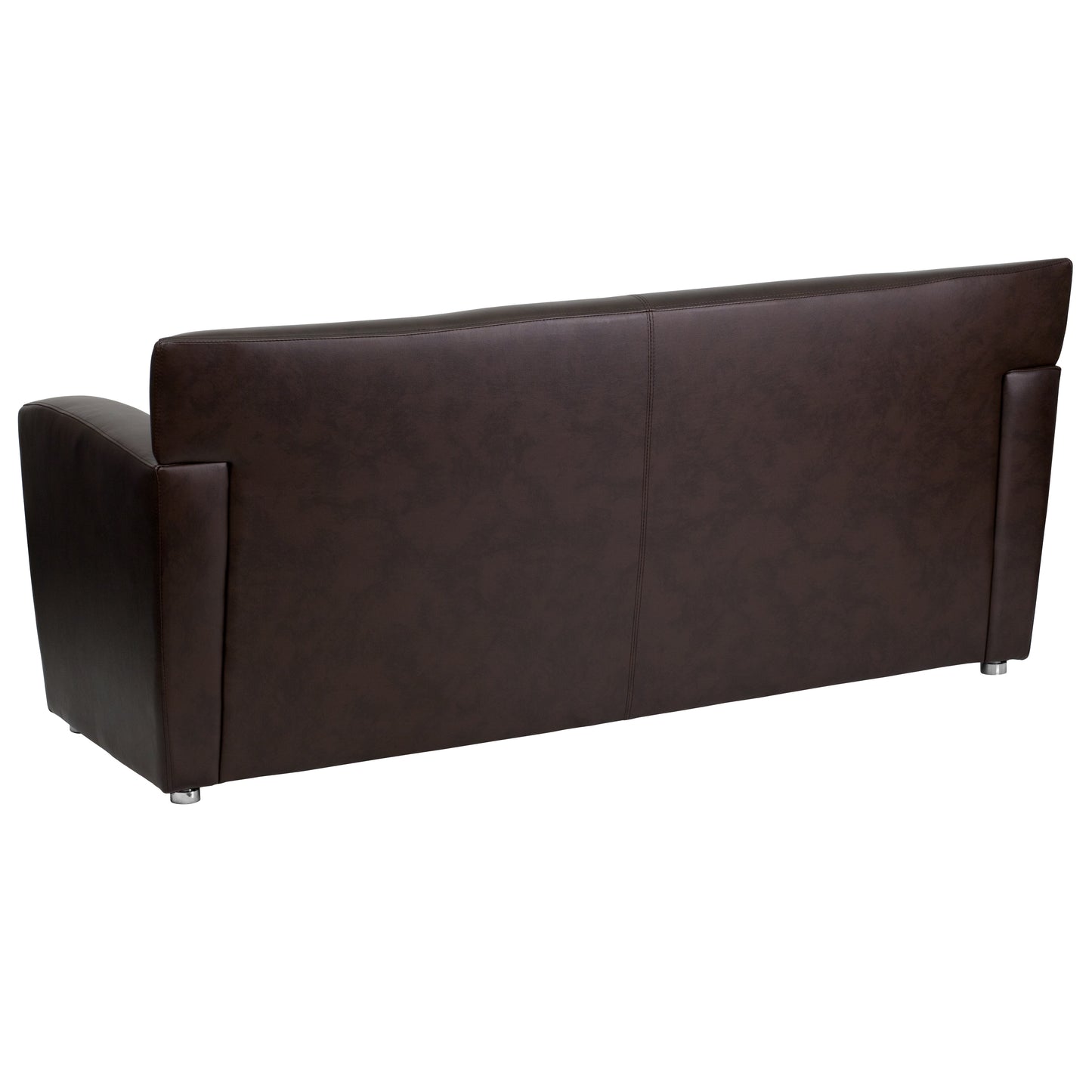 Brown Leather Sofa 222-3-BN-GG