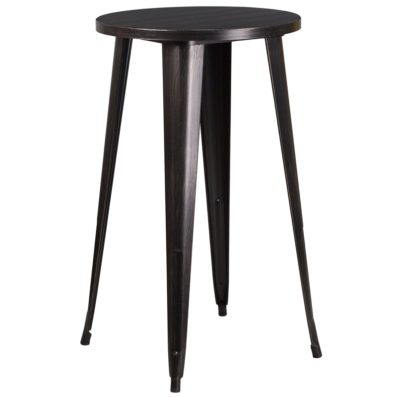 24RD Aged Black Bar Table CH-51080-40-BQ-GG