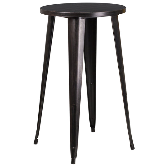 24RD Aged Black Bar Table CH-51080-40-BQ-GG