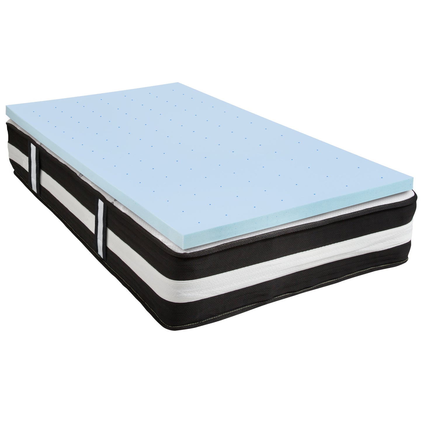 12" Mattress and Topper Bundle CL-E230P-3M35