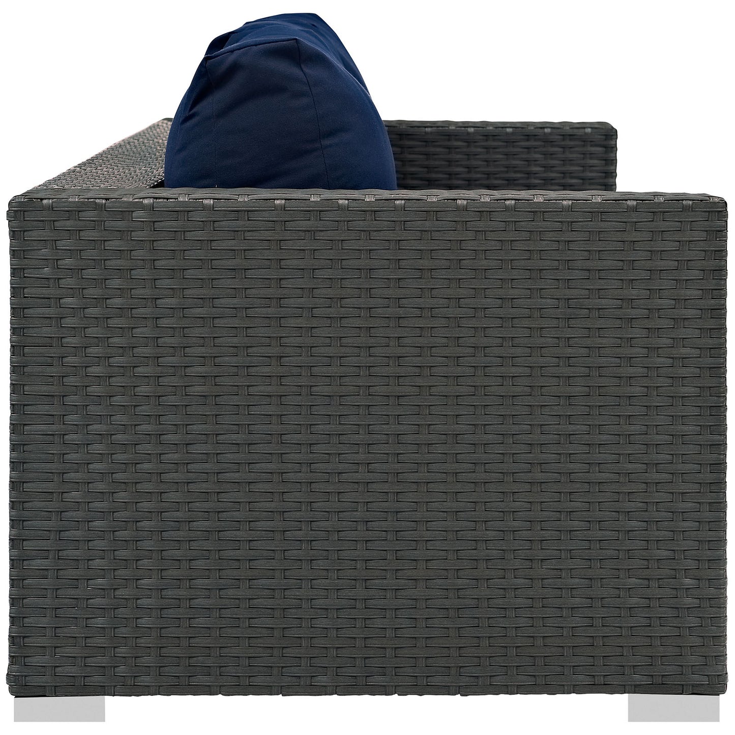 Sojourn Outdoor Patio Sunbrella® Sofa Canvas Navy EEI-1860-CHC-NAV