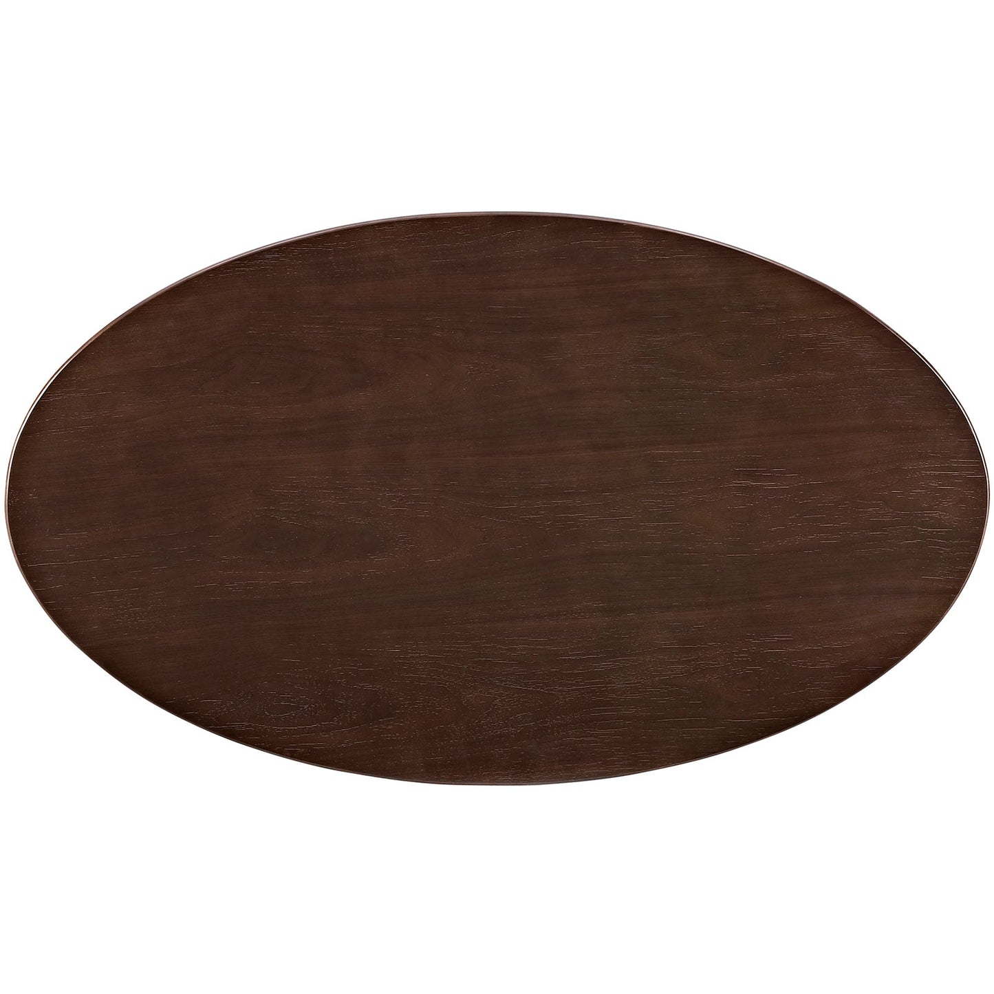 Lippa 48" Oval Artificial Marble and Wood Top Coffee Table