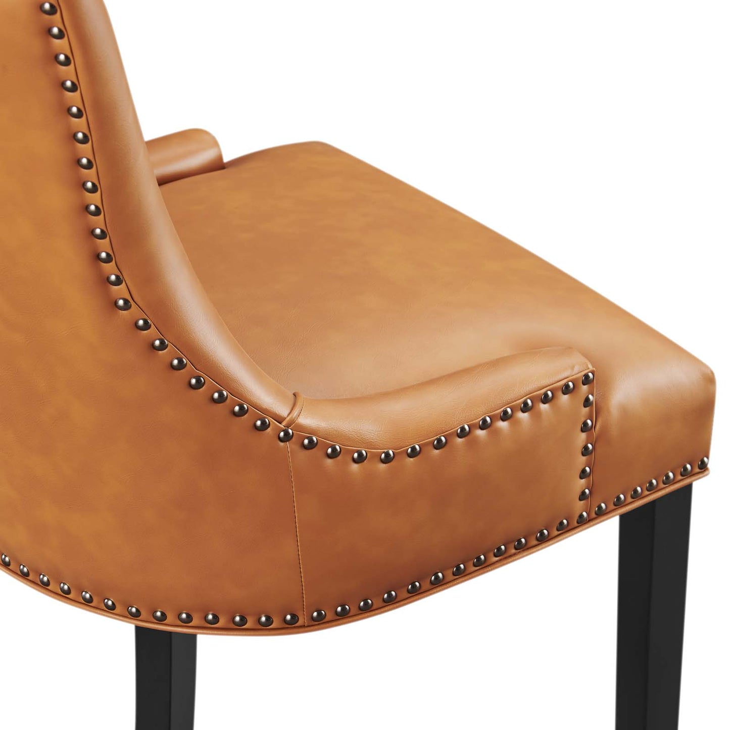 Marquis Dining Chair Faux and Vegan Leather Set of 2 or 4